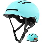 MOUNTALK Bike Helmets for Adults Men Women,Mens/Womens Bicycle Helmet with Magnetic Light,Youth Boys/Girls Helmet, Kids Helme