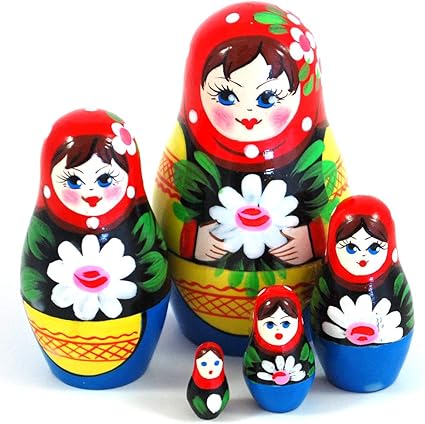 authentic matryoshka dolls