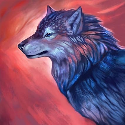 Diy 5d Diamond Painting By Numbers Kits Wolf Animal Full Drill Rhinestones Paint With Diamonds Crystal Diamond Art Wolf
