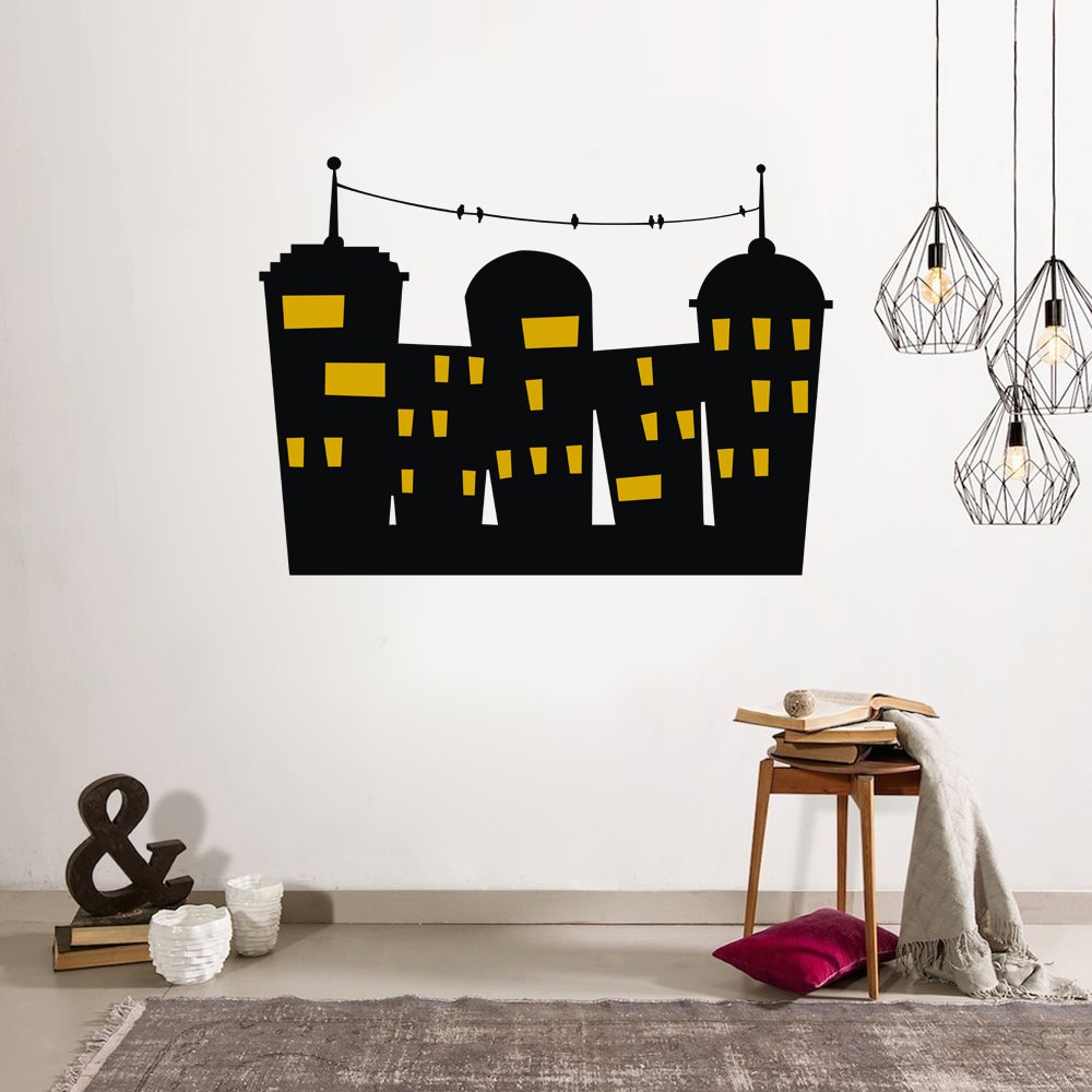 Amazon Com N Sunforest City Wall Decal Glow In The Dark