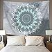 Likiyol Tapestry Mandala Hippie Bohemian Tapestries Wall Hanging Flower Psychedelic Tapestry Wall Hanging Indian Dorm Decor Living Room Bedroom