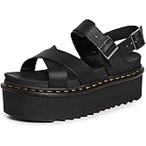 Dr. Martens Unisex Voss II Quad, Black Athena, 9 Women/8 Men