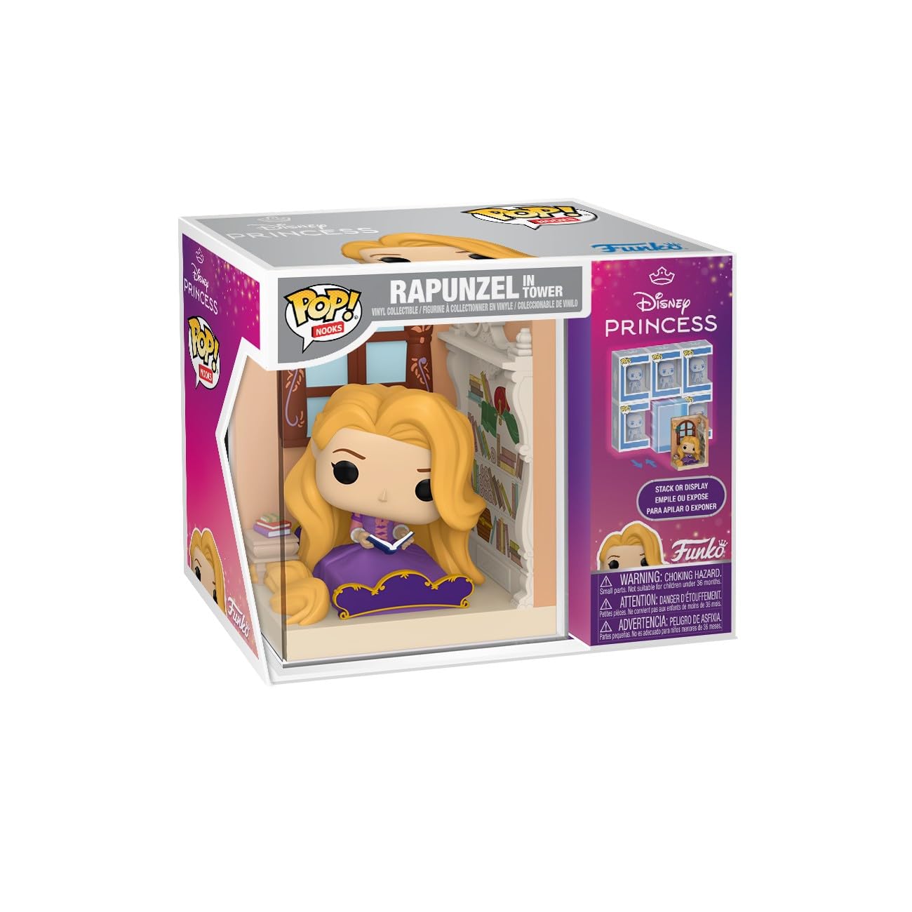 Funko POP! Nooks: Tangled - Rapunzel in Tower - Stack or display - Collectable Vinyl Figure - Gift Idea - Official Merchandise - Toys For Kids & Adults - Model Figure for Collectors and Display