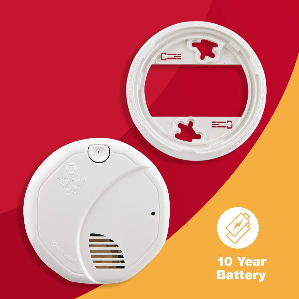 First Alert Dual Sensor Smoke And Fire Alarm Sa3210 Amazon Com