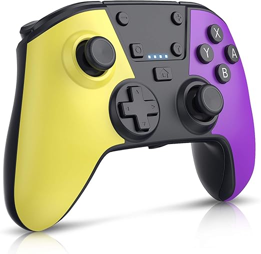 Amazon Co Jp 21年最新nintendo Switch対応 Switch コントローラー 任天堂 スイッチ Pro コントローラー 無線 ワイヤレス Bluetooth接続 Hd振動 小型6軸ジャイロセンサー搭載 Turbo連射速度調整機能 ワンキーウェイクアップ機能 Switch Switch Lite全てシステムに