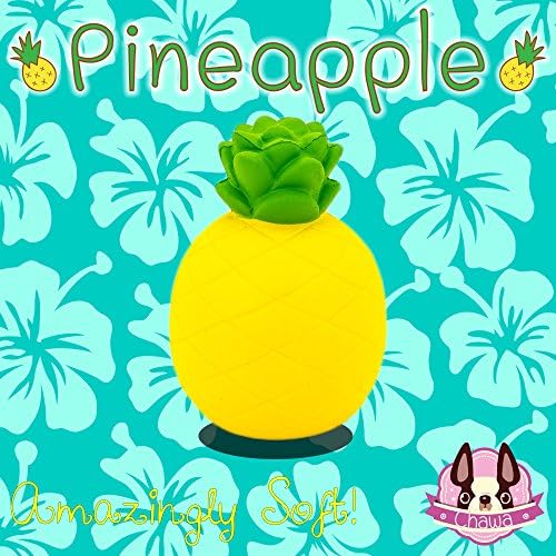 Chawa Pineapple Squishy SCENTED SUPER SOFT and SLOW RISING, Great for Gift, Toy or Collectible Toy