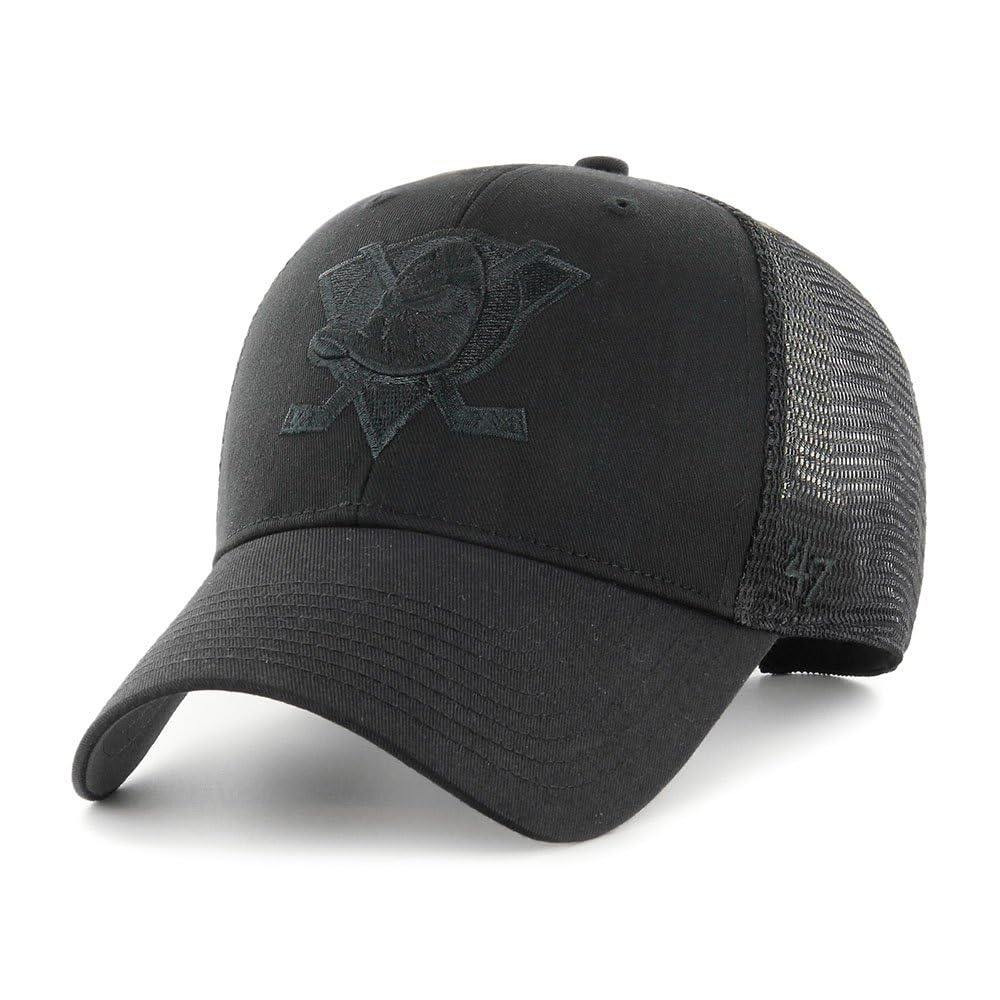 47 Brand Adjustable Cap - Branson Anaheim Ducks Black