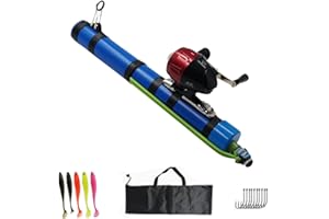 2026 New Fishing Catapult Rod, Portable Slingshot Fishing Reel Set, Professional High Elasticity Casting Tool for Outdoor Ang