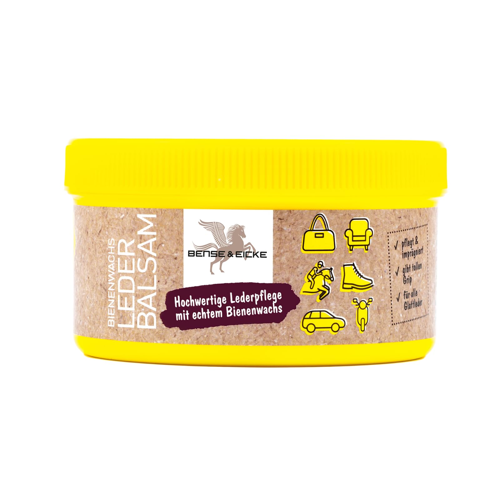 B&E Beeswax Leather Balm 250ml