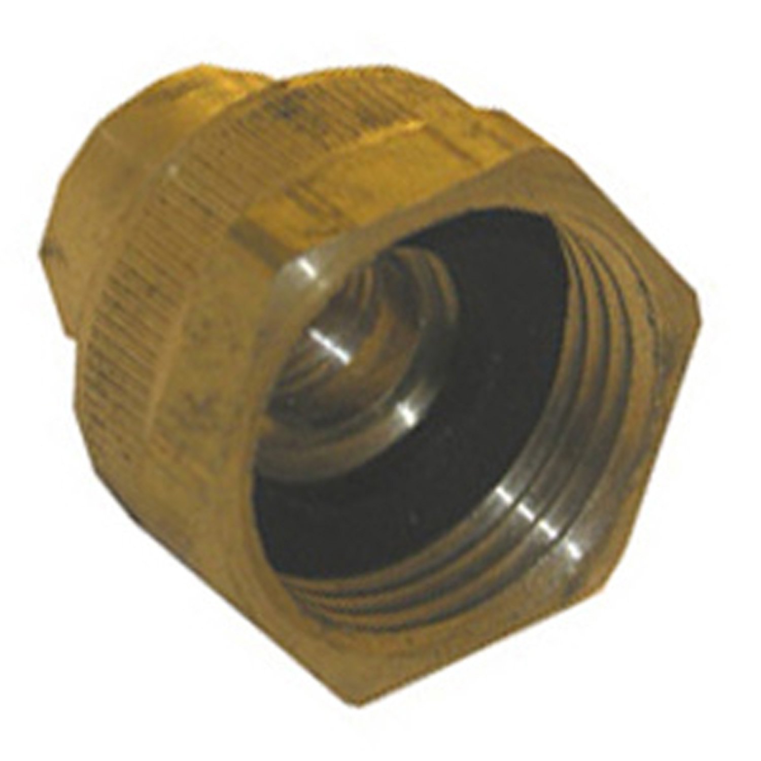 LASCO 151769 Brass Garden Hose Cap with 1/4Inch Female Pipe Thread