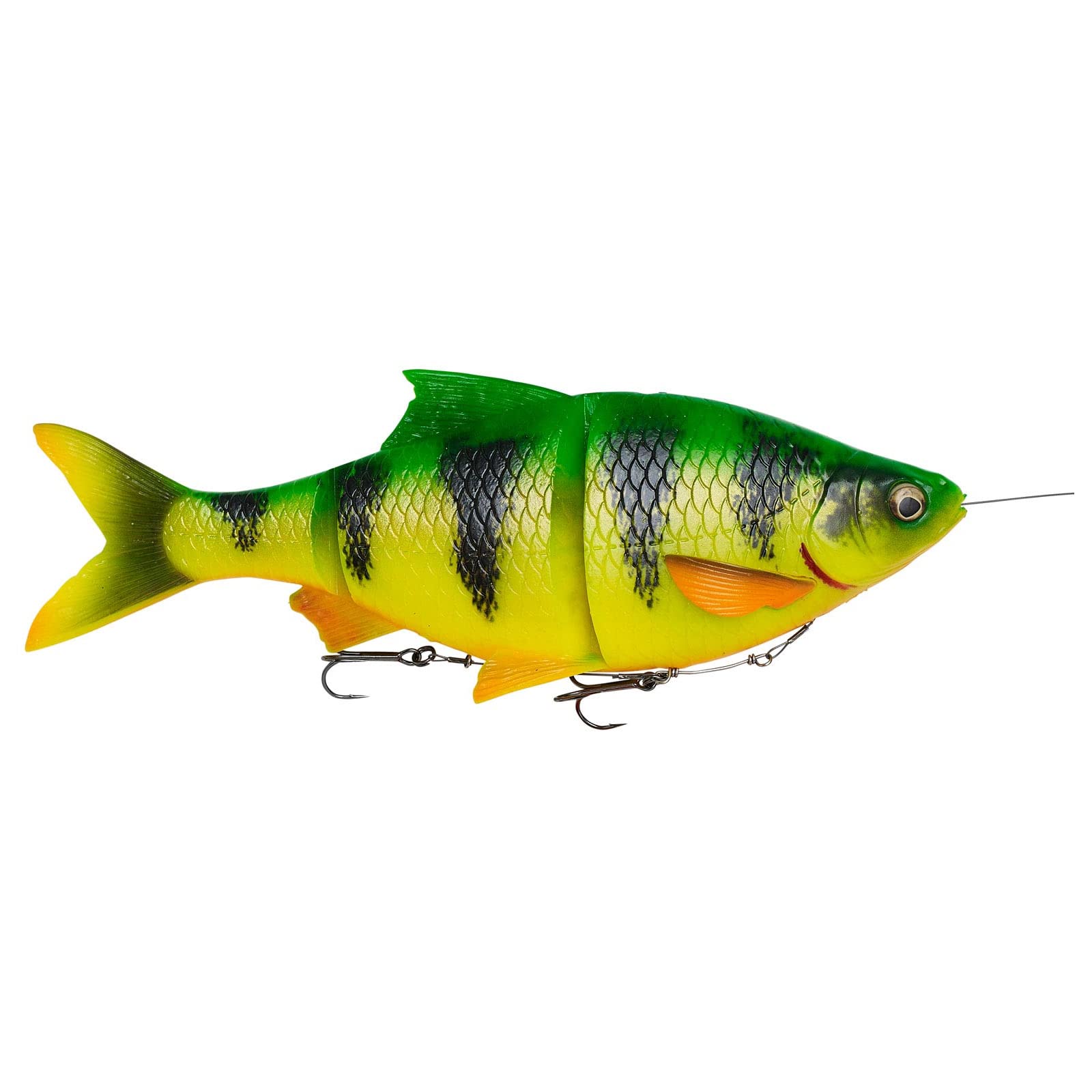 Savage Gear 4D Line Thru Roach Rubber Fish Model: Firetiger.18cm 86g