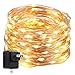 Kohree 120 Micro LED Christmas String Lights on 40 Feet Copper Wire, Seasonal Decor Rope Lights for Festival, Christmas, Wedding, Holiday and Party With UL certified 3.5V Power Adapter Warm White