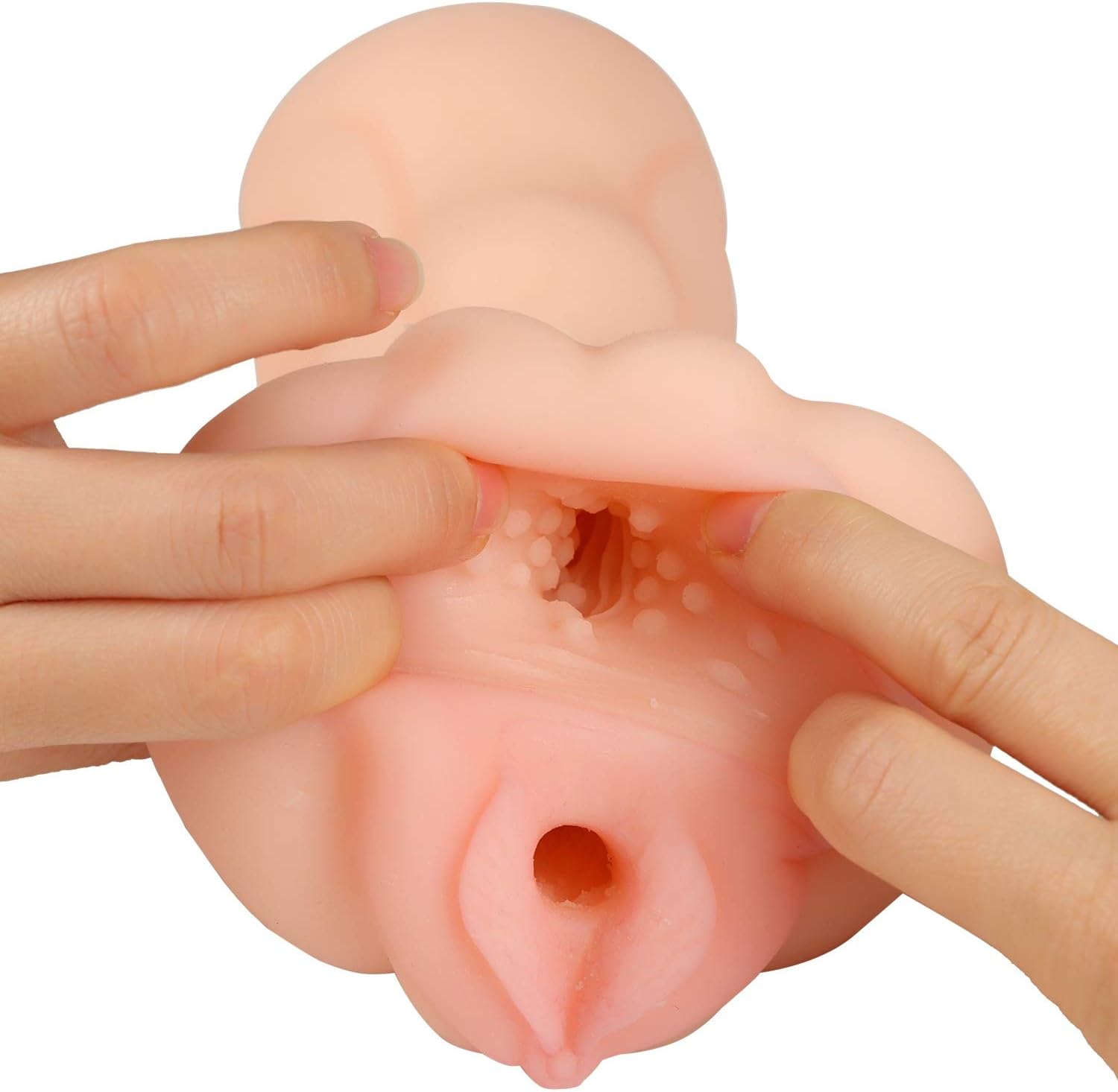 LLichao000 Durable Very Useful Pő&cket Pû&ssys Male Mâ&stürbâtõr For Male Games Real Soft Mode Doll, Double Holes Play For Mens