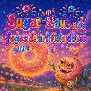 Livro Sugar-Naut e os Fogos de Artifício Doces: Um livro ilustrado cheio de magia, cores e um incrível espetáculo de doces para crianças de 2 a 6 anos (sugarnaut (edição em português) 9)