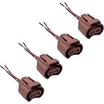 Wire Pigtail Female U 9006 HB4 Two Harness Head Light Low Beam - Foto 6