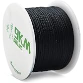 9KM DWLIFE Kevlar Cord&ndash; High Tensile Strength Kevlar Thread, 50&ndash;1500lb Flame-Resistant String for Fishing, Kite Line, Wind Chimes, Camping &amp; Outdoor Survival Rope