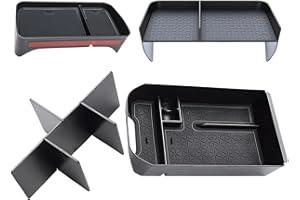 EUEKY 4Pack Toyota RAV4 2024 Center Console Tray for 2019-2023 2024 2025 RA V4 Center Armrest Glove Storage Box for Toyota RA