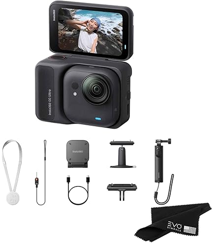 Amazon.com : Insta360 GO Ultra Standard Bundle Midnight Black