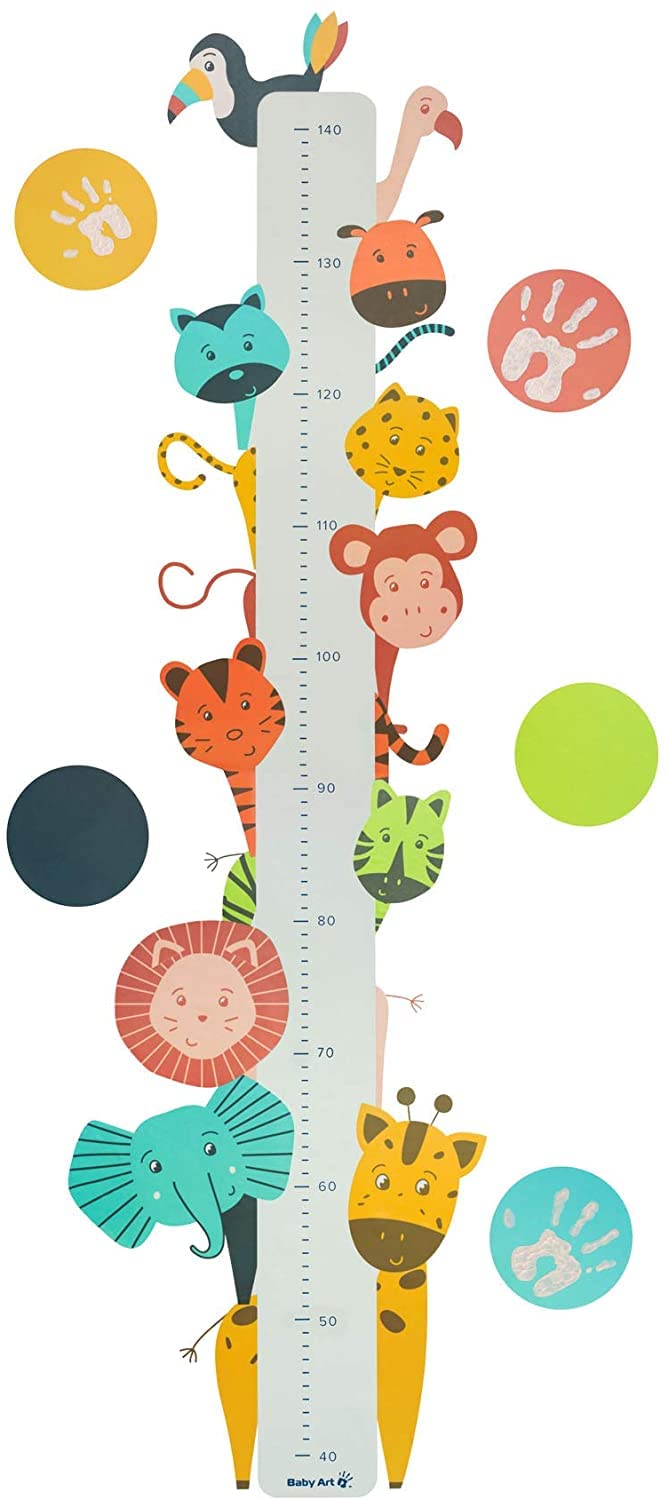Baby Art® Growing Chart, Ruler Wall Sticker for Kids, Kids Growth Ruler, Removable Wall Sticker for Kids Room, Kids Room Decoration