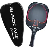PROKENNEX Black Ace Pro - Pickleball Paddle with Toray 700 Carbon Fiber Face - Comfort Pro Grip