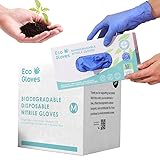 Eco Gloves Biodegradable BLUE VIOLET Nitrile