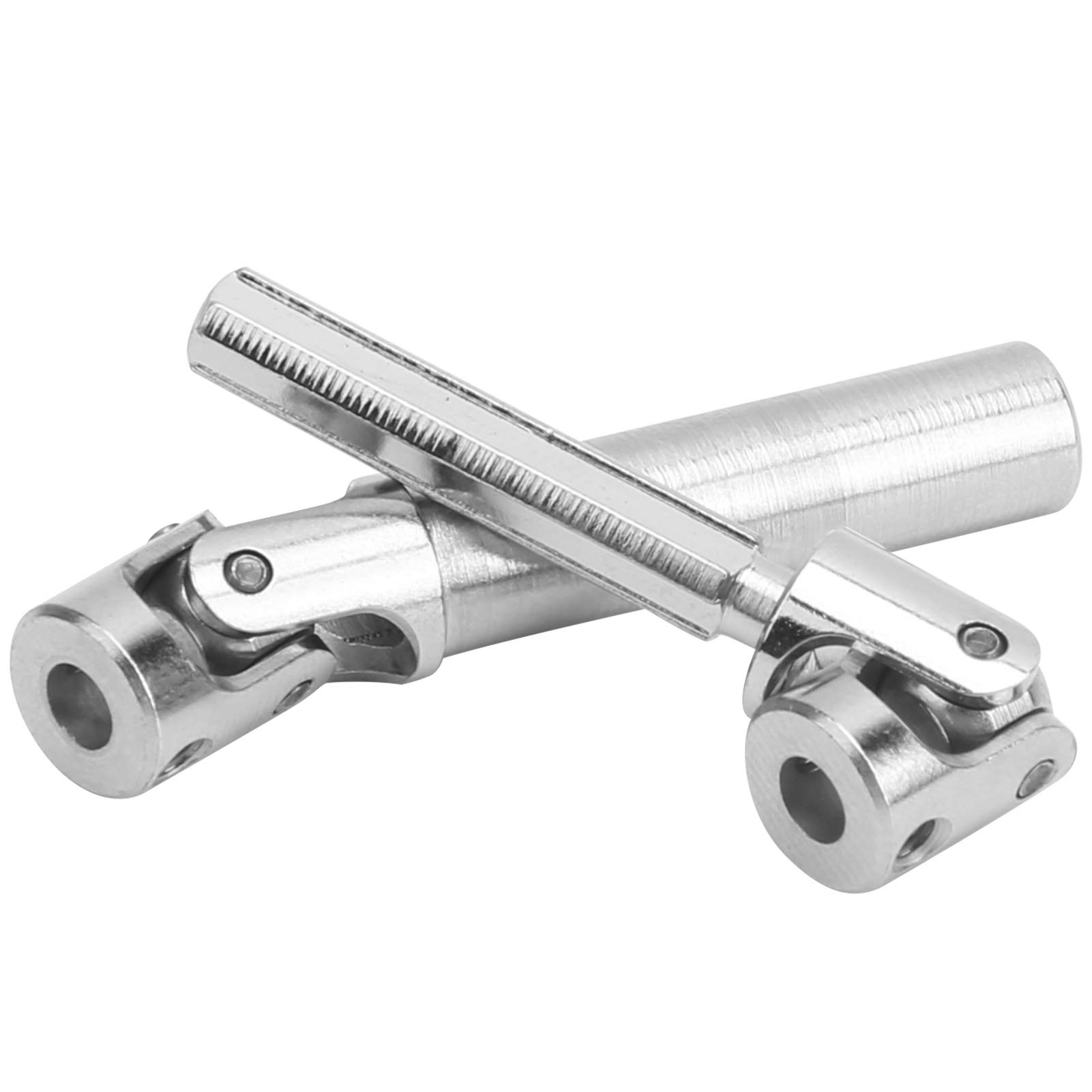 CHICIRIS Drive Shaft RC, 50‑65mm RC Rear Center Drive Shaft Transmission Shaft Replacement Fit for WPL D12 1/10 RC Trucks