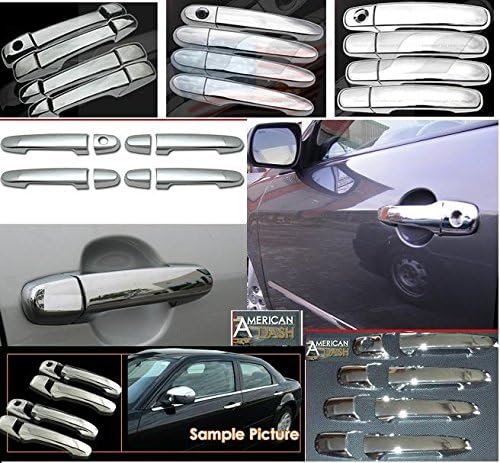 HONDA PILOT EXTERIOR CHROME DOOR HANDLE HANDLES TRIM SET 2012 2013 2014 2015