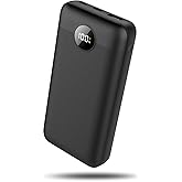 OKZU Lightest 5V 2A USB 20000mAh Heated Vest Battery Pack, Power Bank for Heated Jacket, Hoodies, Stadium Seats, Fast Recharging Portable Charge for Heated Clothing, Camping Chair (Black, 20000mAh)