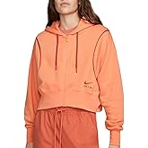 Nike Air Womens Full-zip Hoodie Womens Size - X-Small Orange
