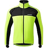 ROCKBROS Winter Cycling Jackets for Men - Thermal Warm Bike Jacket - Windproof Running Cycling Jacket for Cold Weather