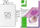 Q-Connect A4 Laminating Pouch 125 micron 2 Sides Pack of 100 KF04116 view 5