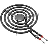660532 MP15YA 1500W 4 Coil Electric Range Burner Element Unit 6" | Fit for Whirl-pool Replacement Part by AMI PARTS - Replaces 316439801 77001106 ERS46Y15 AP4502986