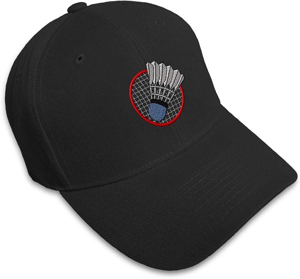 Baseball Cap Badminton Logo Embroidery Sports Acrylic Hats for Men