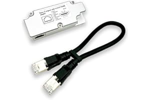 YAOSHENG Rectangular Dishy Cable Adapter to RJ45. Connect Your Dishy V2 to PoE Injector Quickly and Easily.