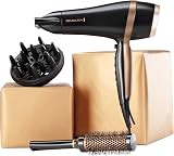 Remington Salon Smooth Hair Dryer Gift Set 2100W Diffuser Concentrator view 4