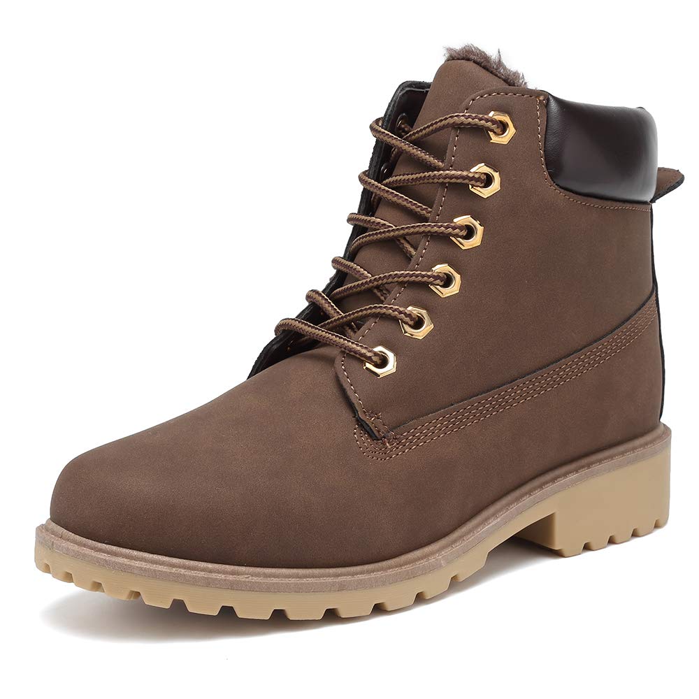 Ankle Boots For Women Low Heel Work Combat Boots Waterproof