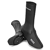 KINGBIKE Cycling Shoe Covers Overshoes Mountain/Road Water Repellent Windproof for Lock Shoes Protection Men Women