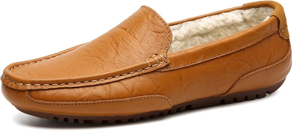 Amazon Aproom 大きいサイズ ドライビングシューズ メンズ ローファー 革靴 裏ボア ふわふわ ビジネス スリッポン 履きやすい 紳士靴 軽量 通気 カジュアル 職場用 運転用 オフィス 通勤 暖かい スーツ用 モカシン デッキシューズ ウォーキング