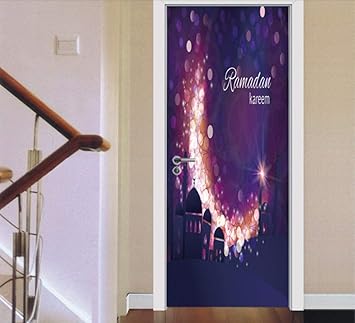 Amazon Com Wangxj 77x200cm Waterproof House Door Sticker Diy Art