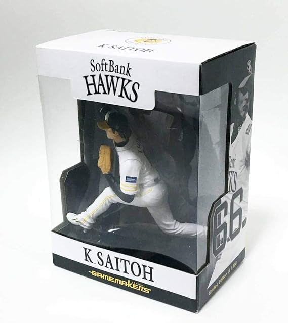Amazon 新古福岡ソフトバンクホークスgamemakers シリーズ1 斉藤和巳10体限定ゲームメーカーズ アニメ 萌えグッズ 通販