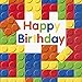 Colorful Building Blocks Birthday Party Plates and Napkins (Serves 32)