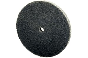 Scotch-Brite 18597 EXL Unitized Wheel, 6" x 1/4" x 1" 2S FIN, 6" Diameter, Abrasive Grit, 5000 RPM (Pack of 8)