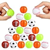 42 Pack Sport Ball Party Favors, Mini Fidget Spinner Toys for Kids Gifts | Soccer Baseball Fidget Toys for Kids 6-8 8-12 Goodie Bag Stuffers Christmas Birthday Gifts Treasure Box Classroom Prizes