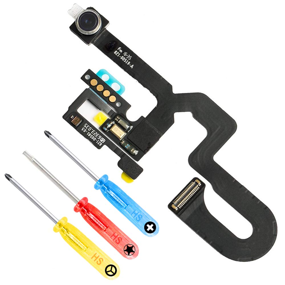 MMOBIEL Front Camera Replacement for iPhone 7 Plus 5.5 inch Proximity Light Sensor Face Detection 7MP incl 3X Screwdriver
