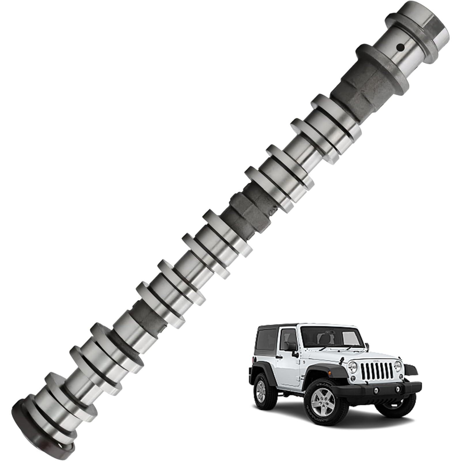 Photo 1 of 05047913AD Right Side Intake Camshaft Compatible With 2016-2024 Chrysler Dodge Jeep Ram 1500 3.6L, Replace 5047913AA 5047913AB 5047913AC 5047913AD
