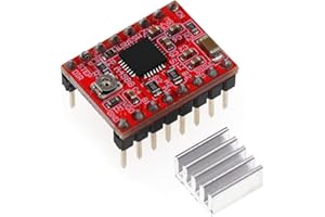 Complete A4988 Motor Driver with Headers Phase Current of 2A for RepRap Easy Operations Stepper Motor Driver