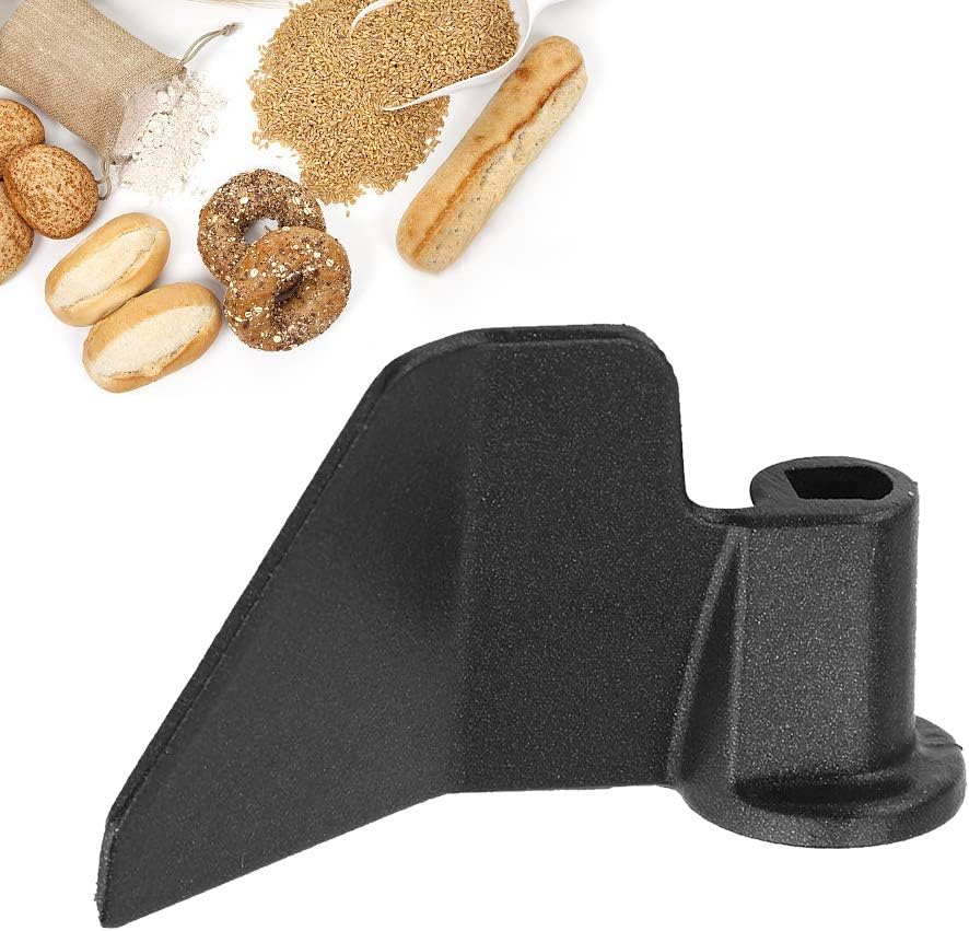 Ooscy Breadmaker Paddle, Black Dough Hook, Bread Maker Paddle kneading Knife Paddle Made of Stainless Steel for Bread Maker Machine