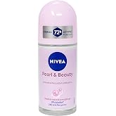 NIVEA Pearl &amp; Beauty Anti-Perspirant Roll-On 1.69 fl oz, 2-Pack