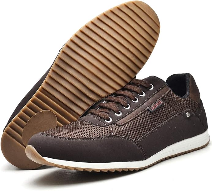 sapatênis sapato casual com relógio juilli