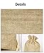 handrong Burlap Gift Bag
